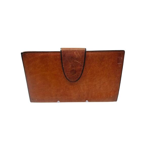 Vintage Rolfs Royal Crest Leather Wallet Clutch - Picture 1 of 4